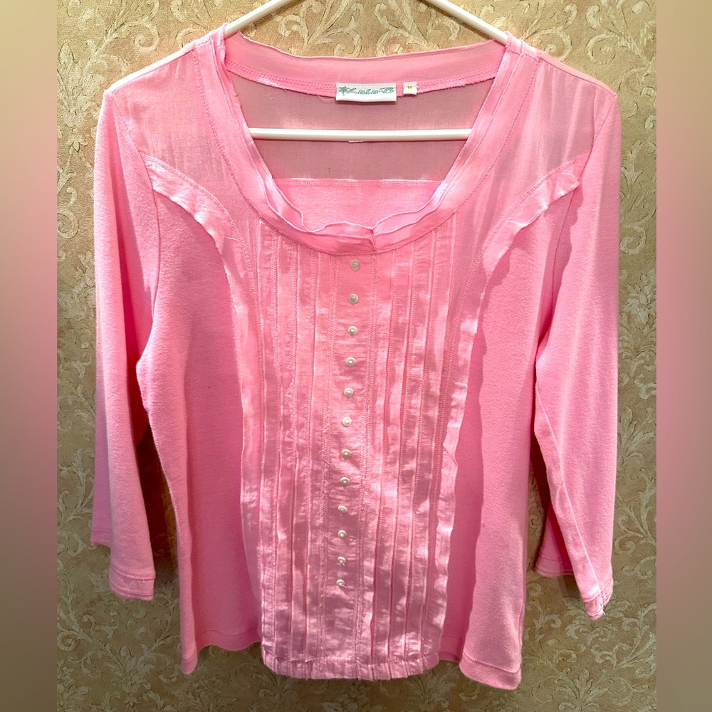 Lulu-B Women’s Cotton Long Sleeve Tee